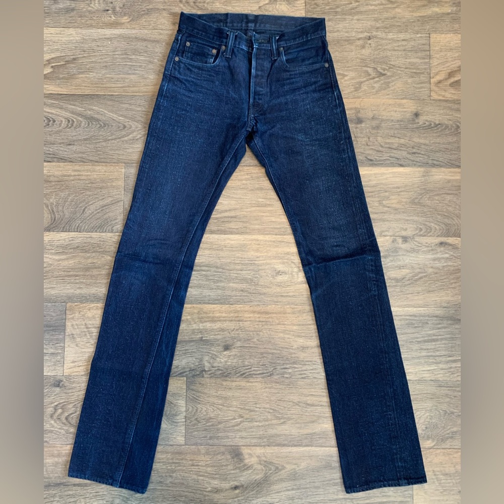 Slim Straight Men's Jeans in Deep Indigo